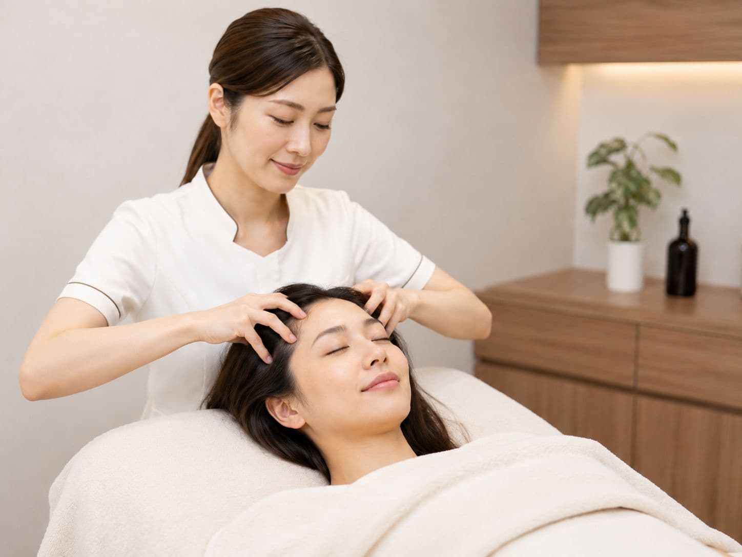 ヘッドスパなど現代の眼精疲労にも◎